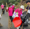 溪洲鄉公所與河川局16日辦理淨堤活動