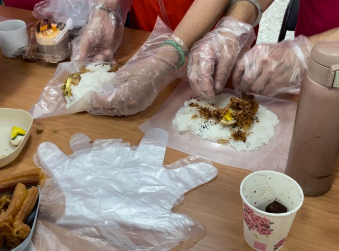 包裹幸福與愛的飯糰 家一樣的埔心農會家政班