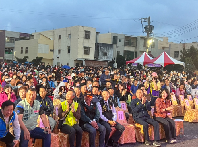 百萬獎品湧人潮 芳苑幸福歡樂慶元宵