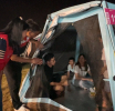 沉浸式體驗  彰化縣防災教育日災民夜宿體驗